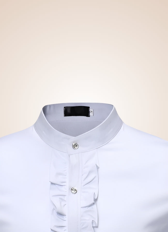 Steampunk Men's Ruffle Shirt - Steampunk Australia