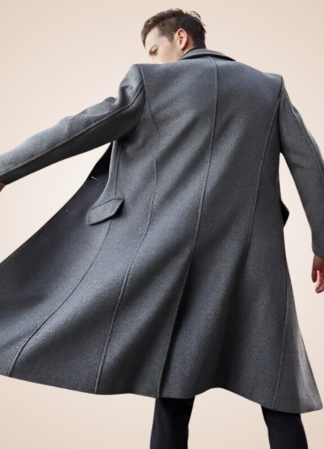 Steampunk Men's Winter Trench Coat - Steampunk Australia