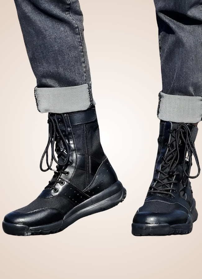 Steampunk Military Combat Boots - Steampunk Australia