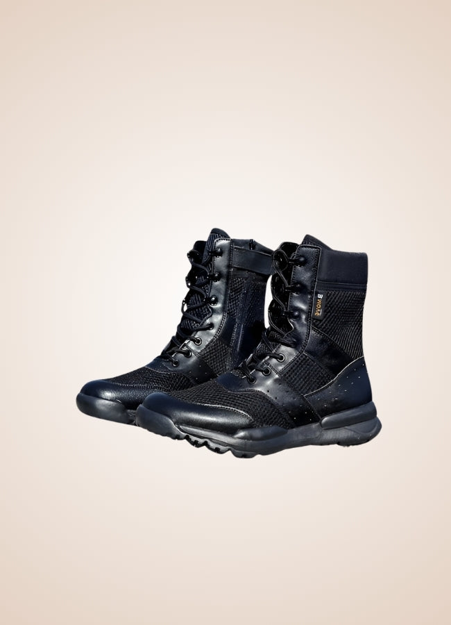 Steampunk Military Combat Boots - Steampunk Australia
