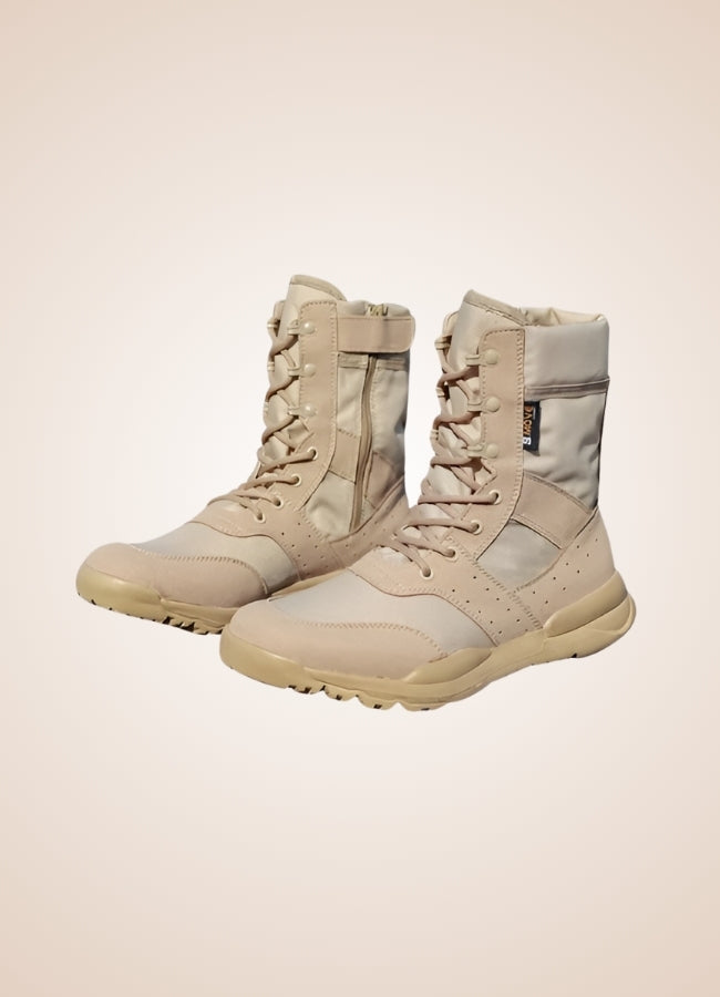 Steampunk Military Combat Boots - Steampunk Australia