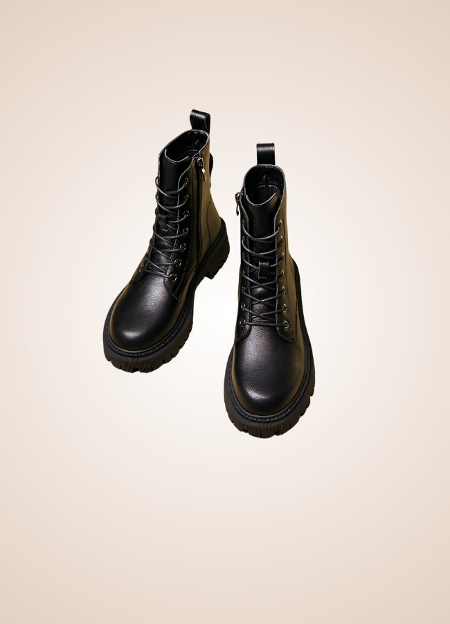 Steampunk Military Style Boots - Steampunk Australia