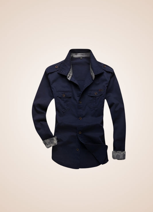 Steampunk Military Style Shirt - Steampunk Australia