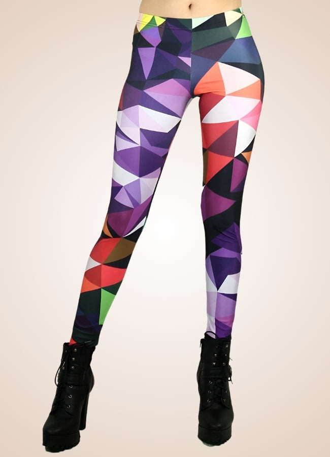 Steampunk Mozaic Pattern Legging - Steampunk Australia