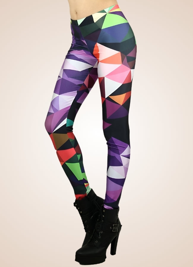 Steampunk Mozaic Pattern Legging - Steampunk Australia
