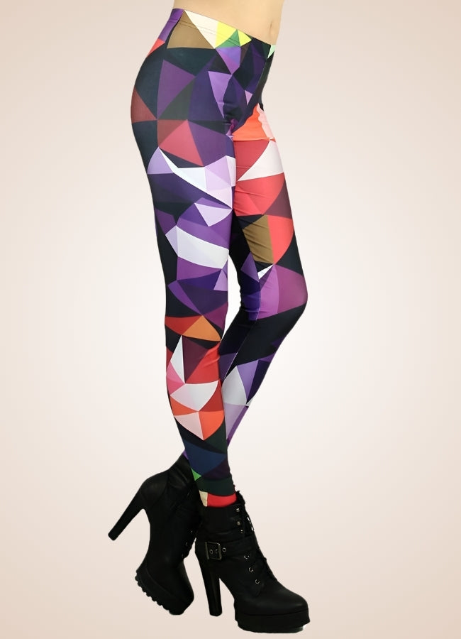 Steampunk Mozaic Pattern Legging - Steampunk Australia