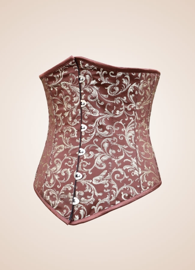 Steampunk Paisley Pattern Bustier - Steampunk Australia