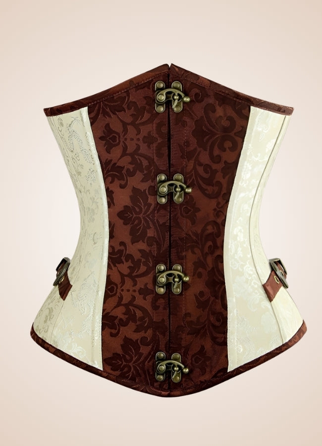 Steampunk Paisley Pattern Pirate Bustier - Steampunk Australia