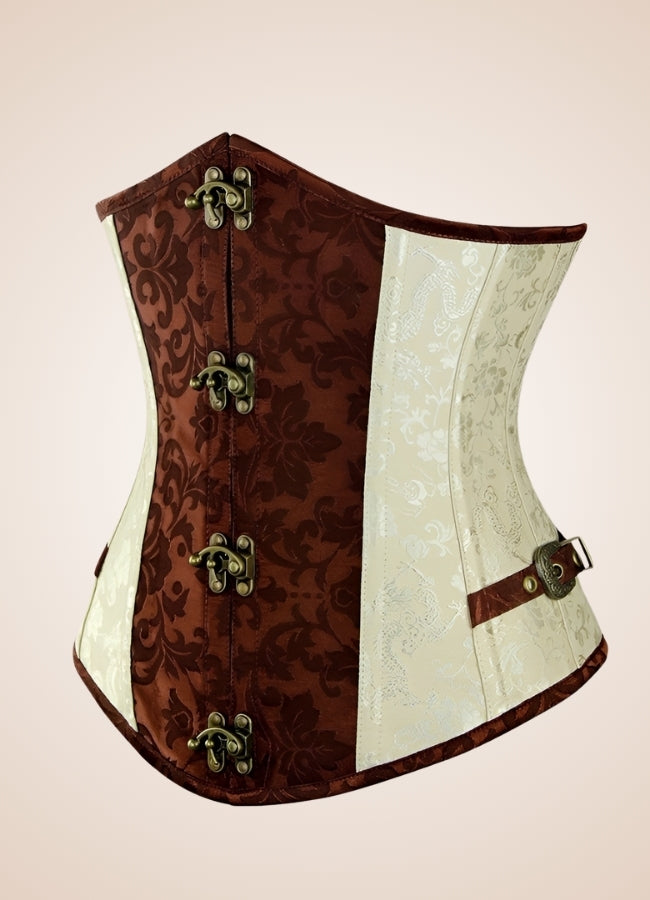 Steampunk Paisley Pattern Pirate Bustier - Steampunk Australia