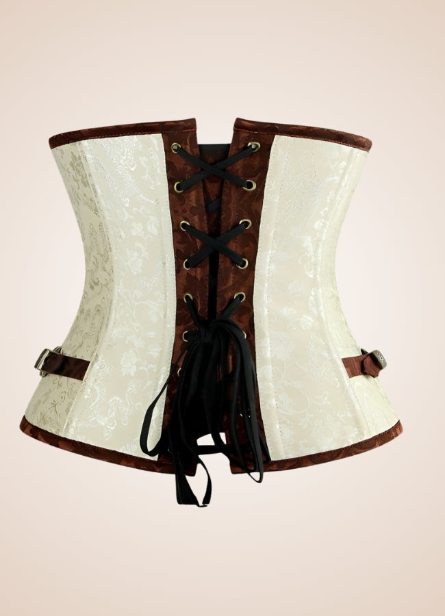 Steampunk Paisley Pattern Pirate Bustier - Steampunk Australia