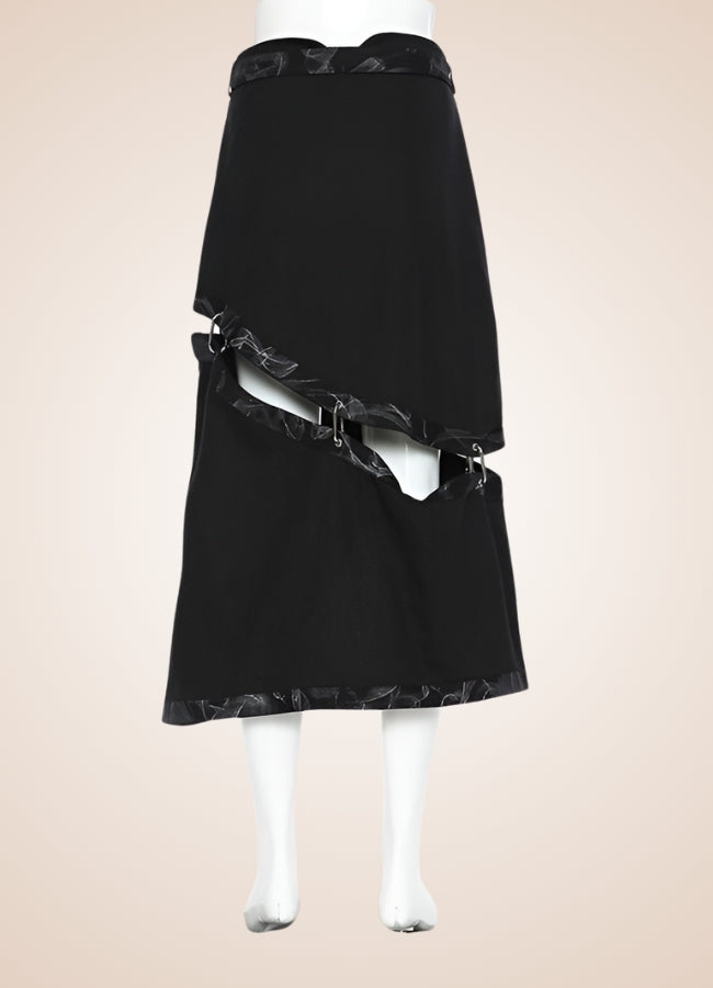 Steampunk Patched Skirt - Steampunk Australia