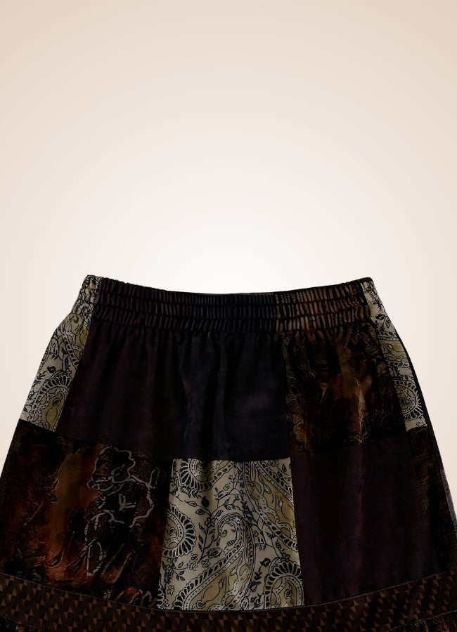 Steampunk Patchwork Skirt - Steampunk Australia