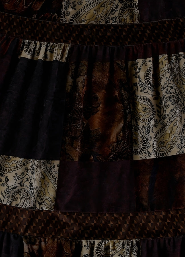 Steampunk Patchwork Skirt - Steampunk Australia