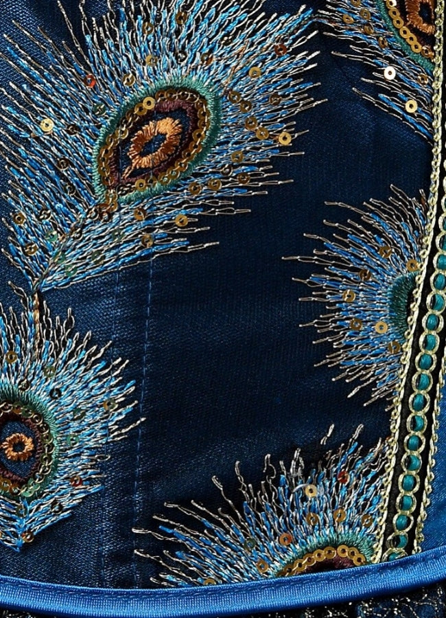 Steampunk Peacock Corset Dress - Steampunk Australia
