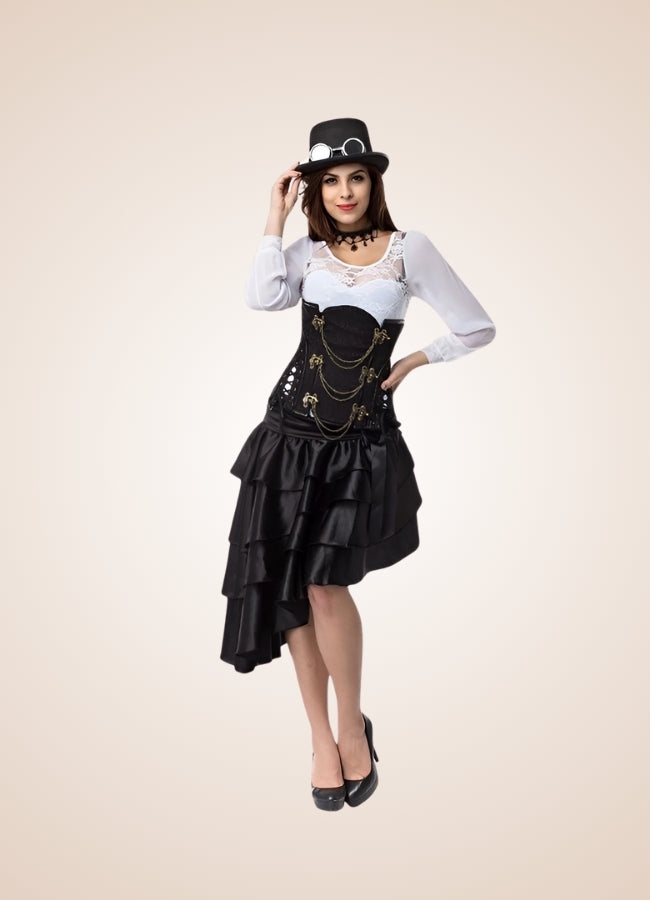 Steampunk Pirate Chain Dress - Steampunk Australia