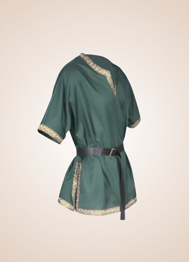 Steampunk Pirate Green Shirt - Steampunk Australia