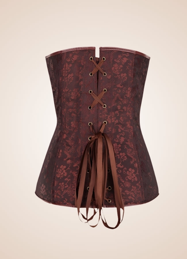 Steampunk Pirate Zipper Corset - Steampunk Australia