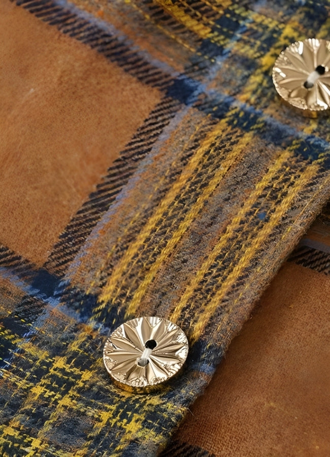 Steampunk Plaid Dress - Steampunk Australia