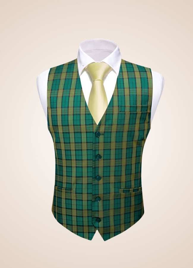 Steampunk Plaid Waistcoat - Steampunk Australia