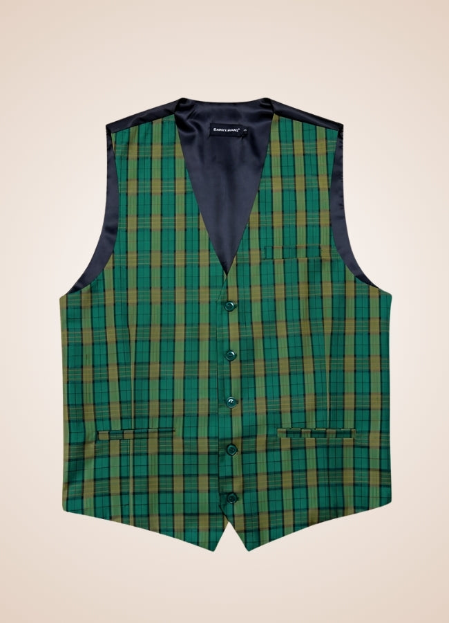 Steampunk Plaid Waistcoat - Steampunk Australia