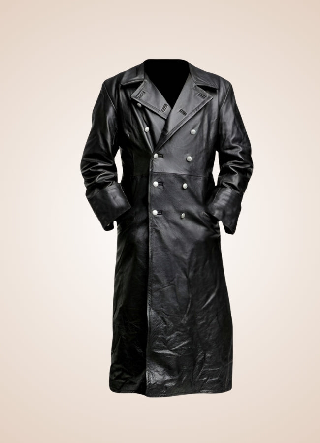 Steampunk Pu Leather Coat - Steampunk Australia