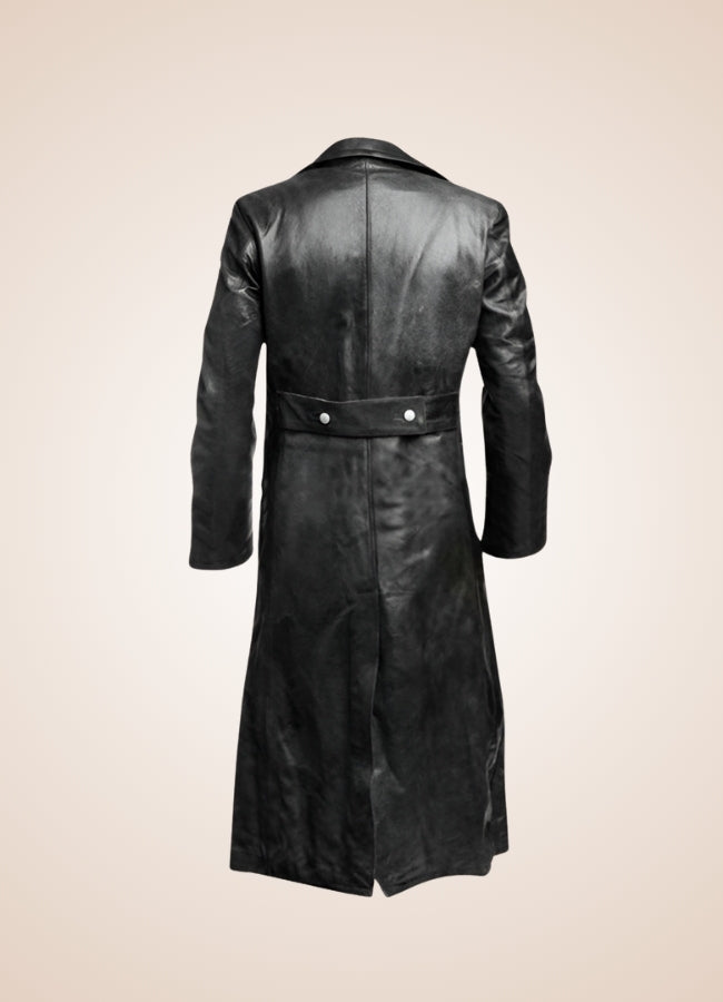 Steampunk Pu Leather Coat - Steampunk Australia