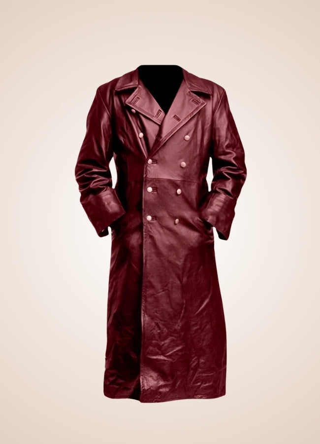 Steampunk Pu Leather Coat - Steampunk Australia