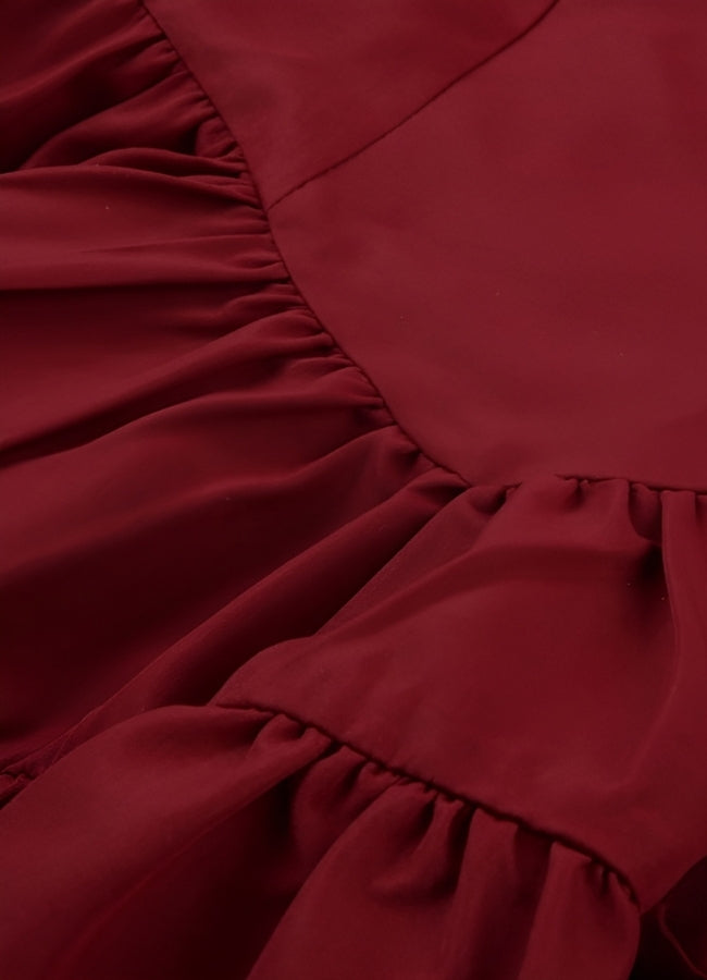 Steampunk Red Lolita Dress - Steampunk Australia