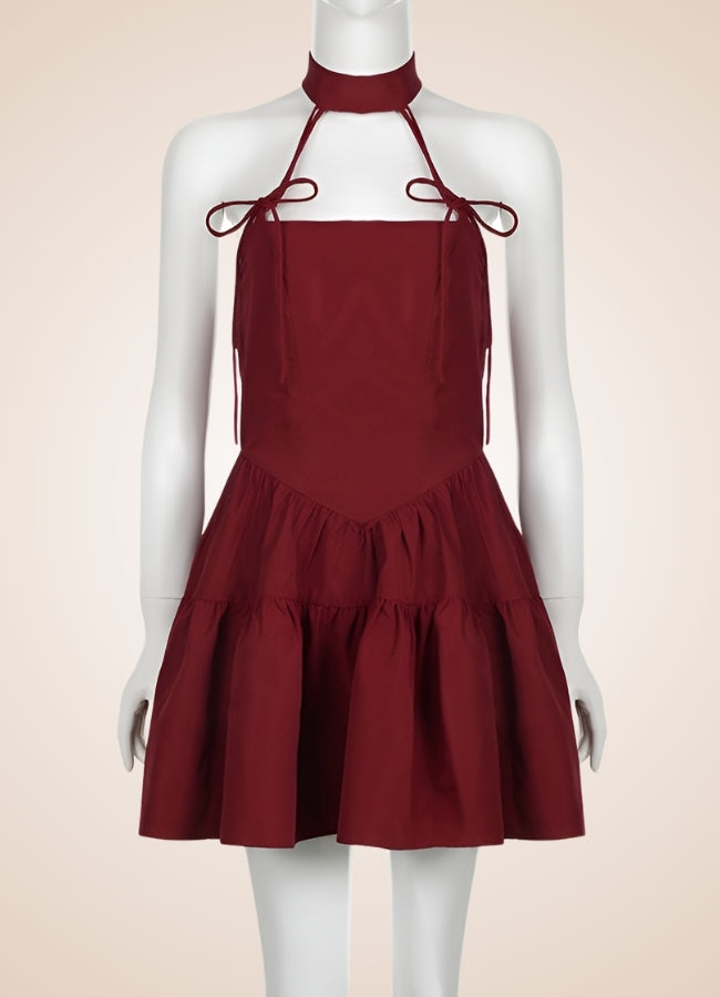 Steampunk Red Lolita Dress - Steampunk Australia