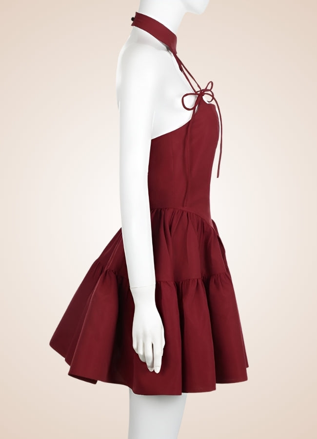 Steampunk Red Lolita Dress - Steampunk Australia