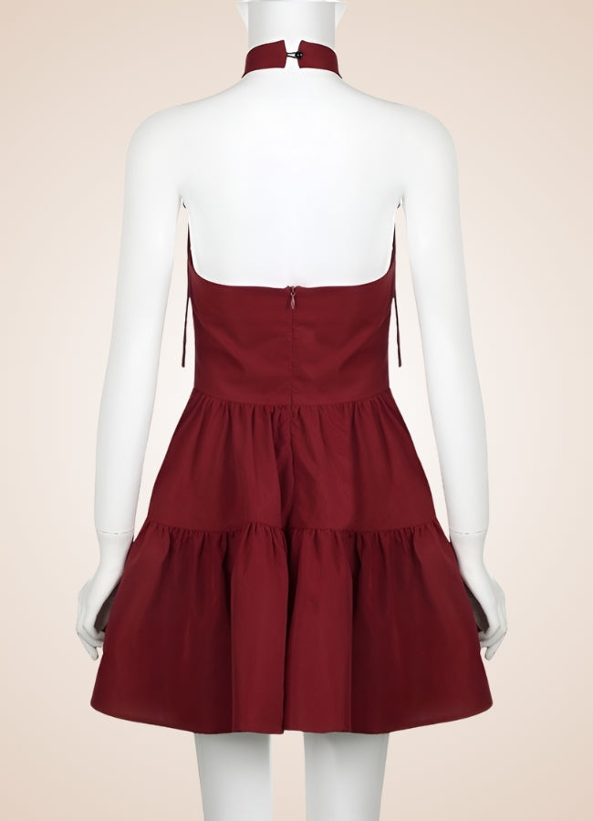 Steampunk Red Lolita Dress - Steampunk Australia