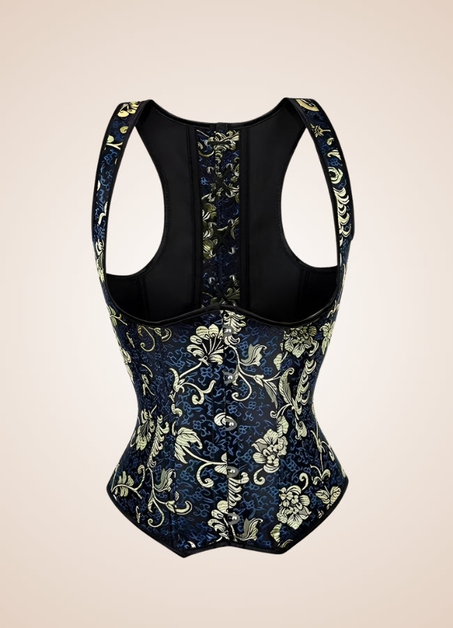 Steampunk Renaissance Lace Up Corset - Steampunk Australia