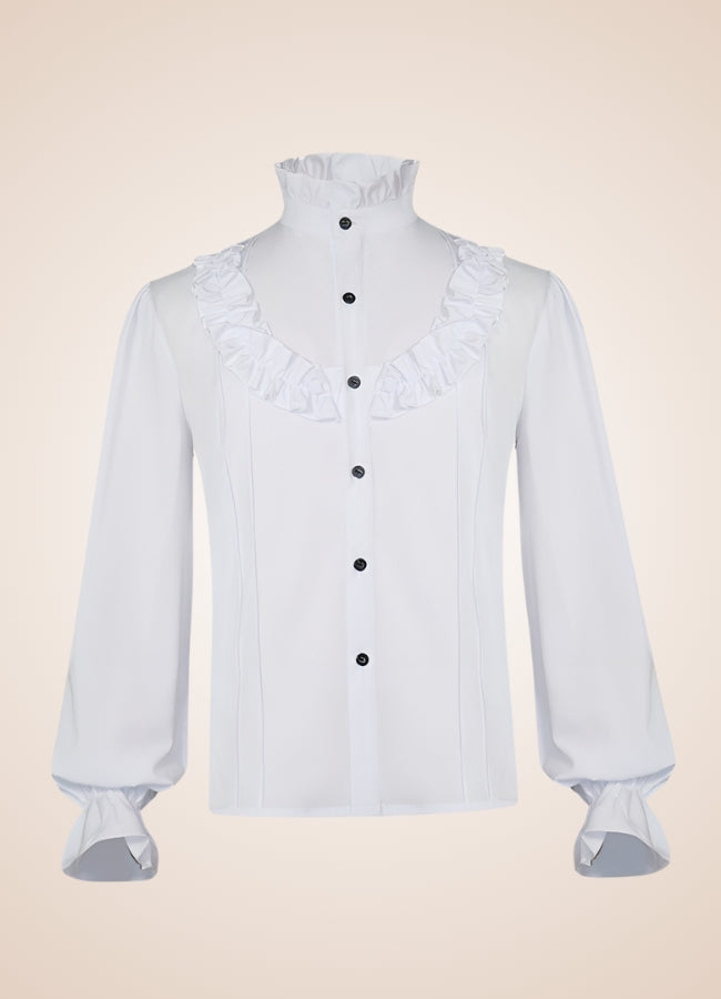 Steampunk Renaissance White Shirt - Steampunk Australia
