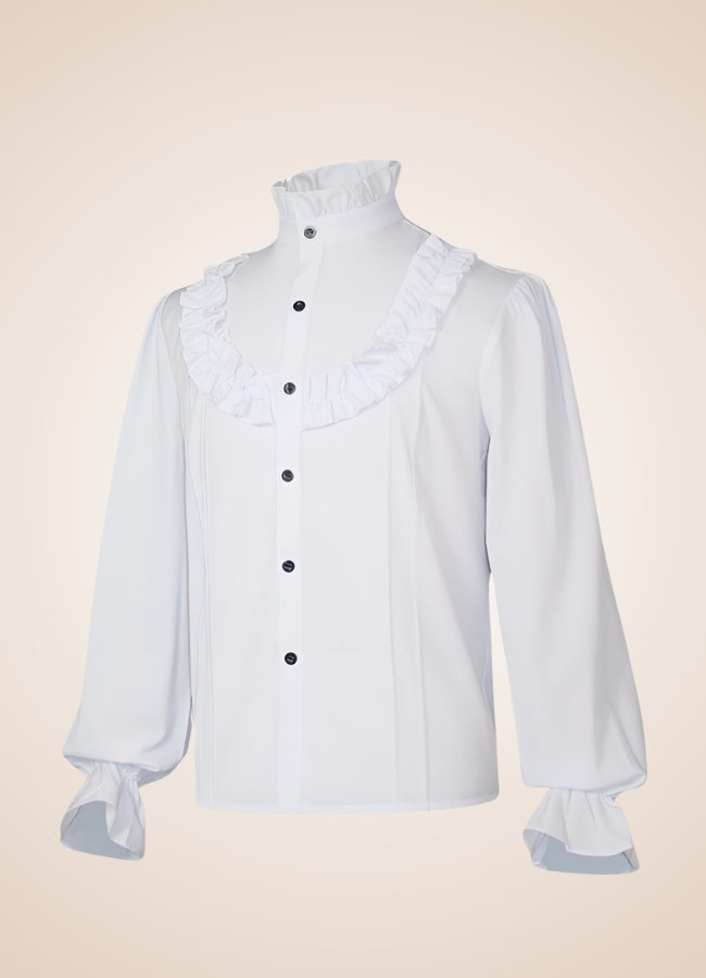 Steampunk Renaissance White Shirt - Steampunk Australia