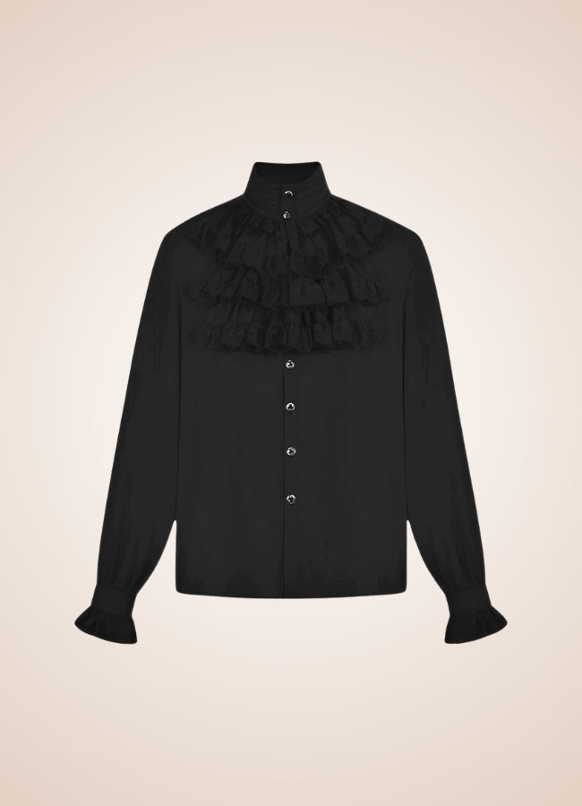 Steampunk Ruffled Shirt - Steampunk Australia