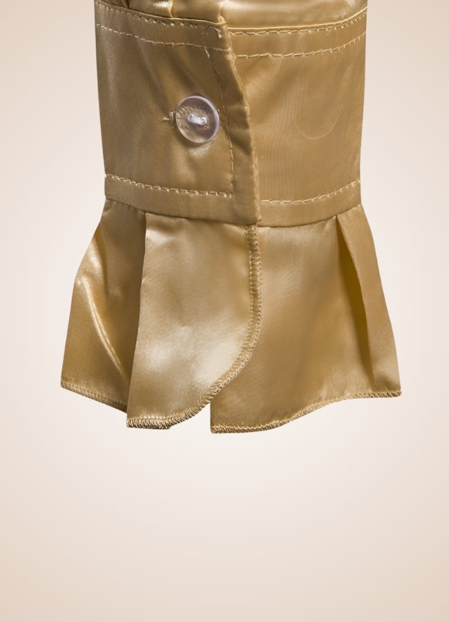 Steampunk Satin Gold Shirt - Steampunk Australia