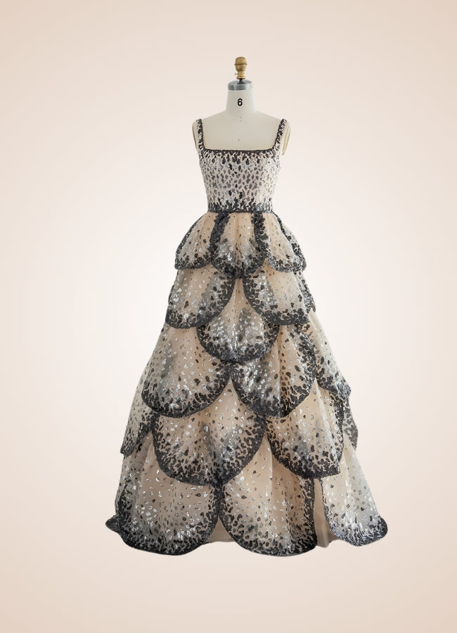 Steampunk Sequin Ball Gown - Steampunk Australia