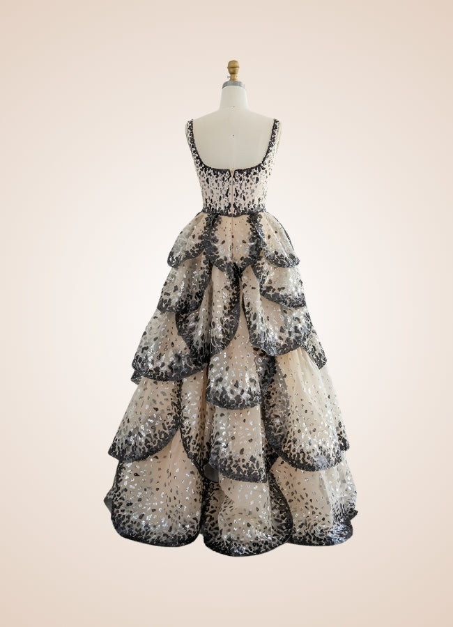 Steampunk Sequin Ball Gown - Steampunk Australia