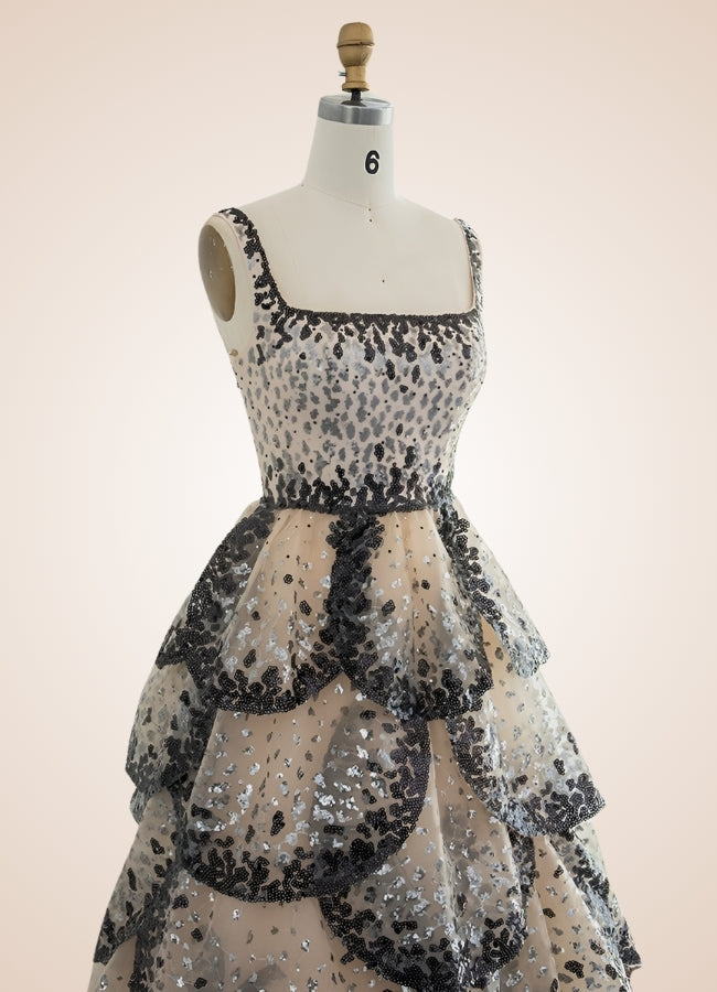 Steampunk Sequin Ball Gown - Steampunk Australia