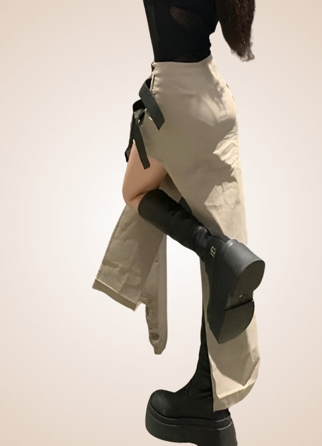 Steampunk Skirt With Belts - Steampunk Australia