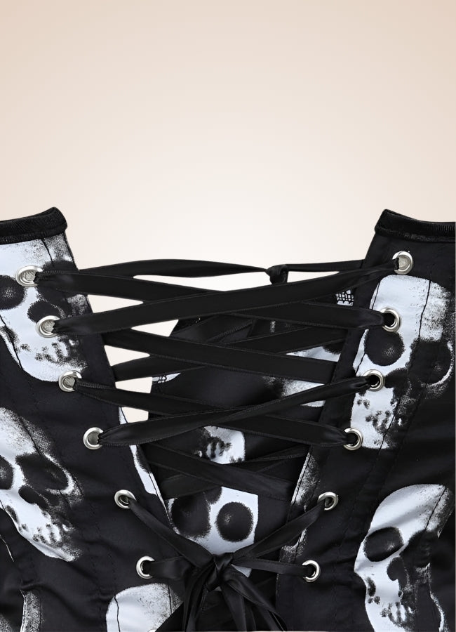 Steampunk Skull Corset - Steampunk Australia