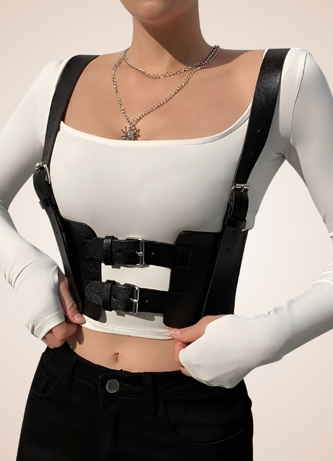 Steampunk Strap Corset - Steampunk Australia