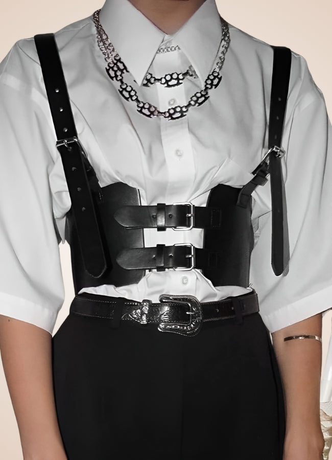 Steampunk Strap Corset - Steampunk Australia