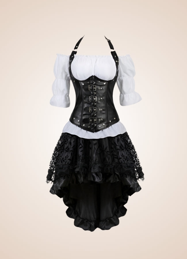 Steampunk Strap Corset Dress - Steampunk Australia