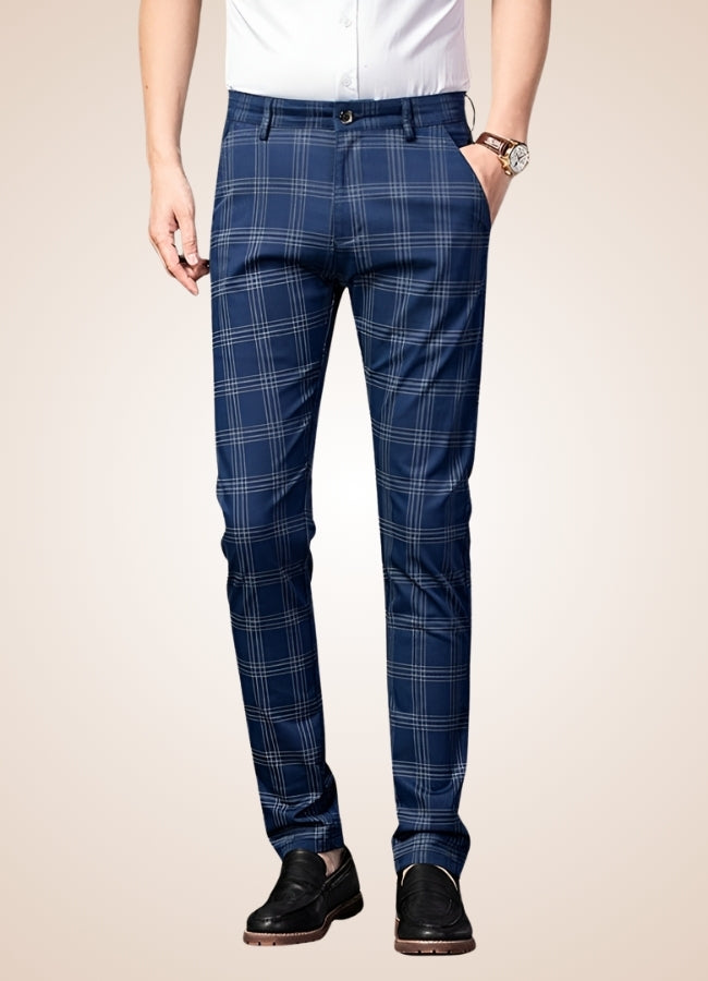 Steampunk Stripe Plaid Trousers - Steampunk Australia