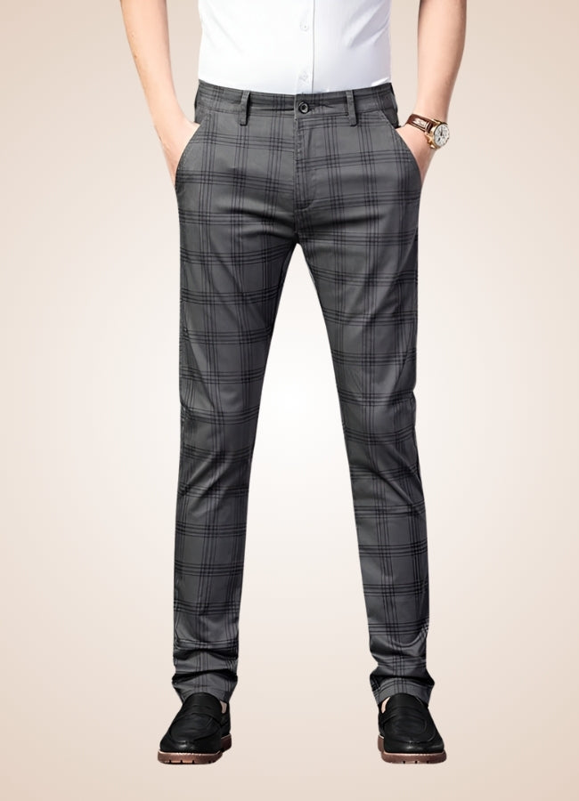 Steampunk Stripe Plaid Trousers - Steampunk Australia