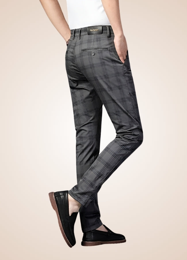 Steampunk Stripe Plaid Trousers - Steampunk Australia