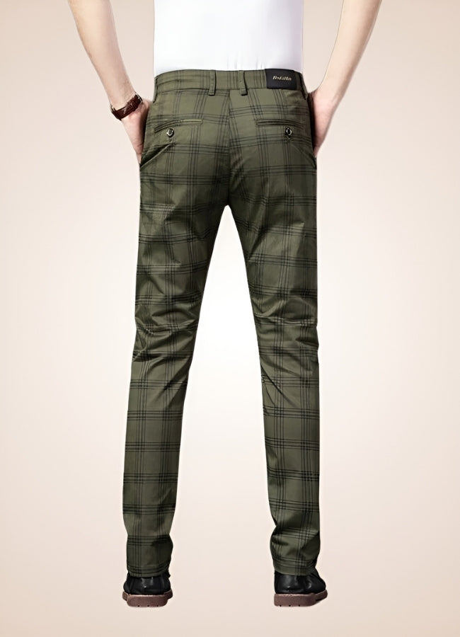 Steampunk Stripe Plaid Trousers - Steampunk Australia