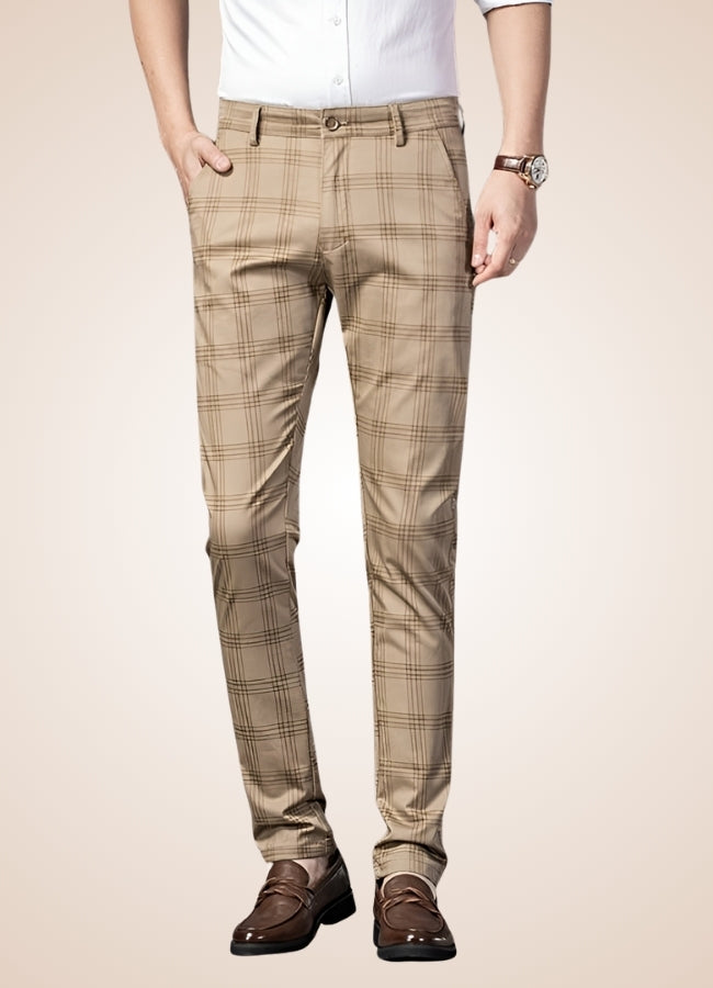 Steampunk Stripe Plaid Trousers - Steampunk Australia