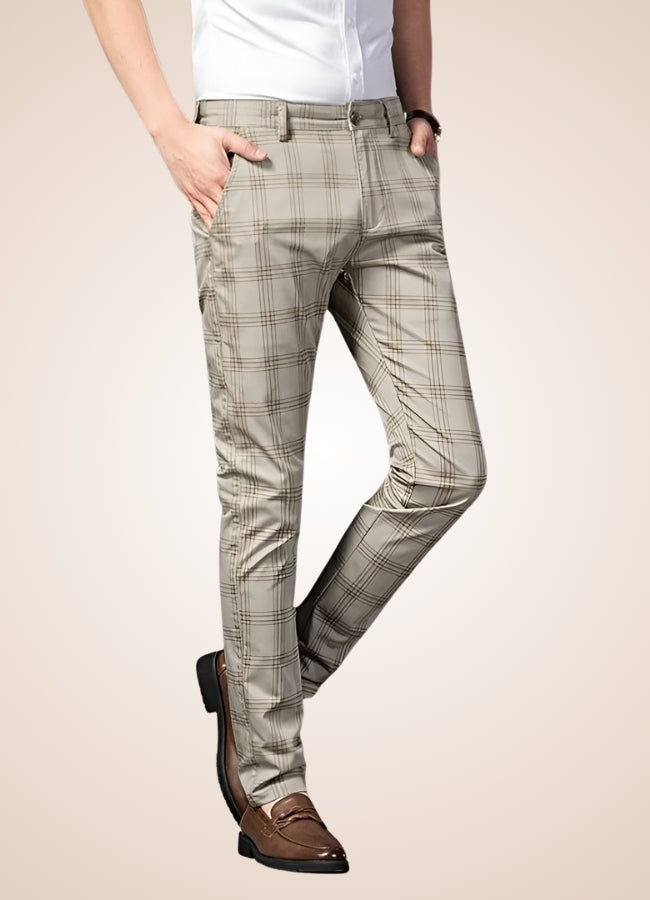 Steampunk Stripe Plaid Trousers - Steampunk Australia